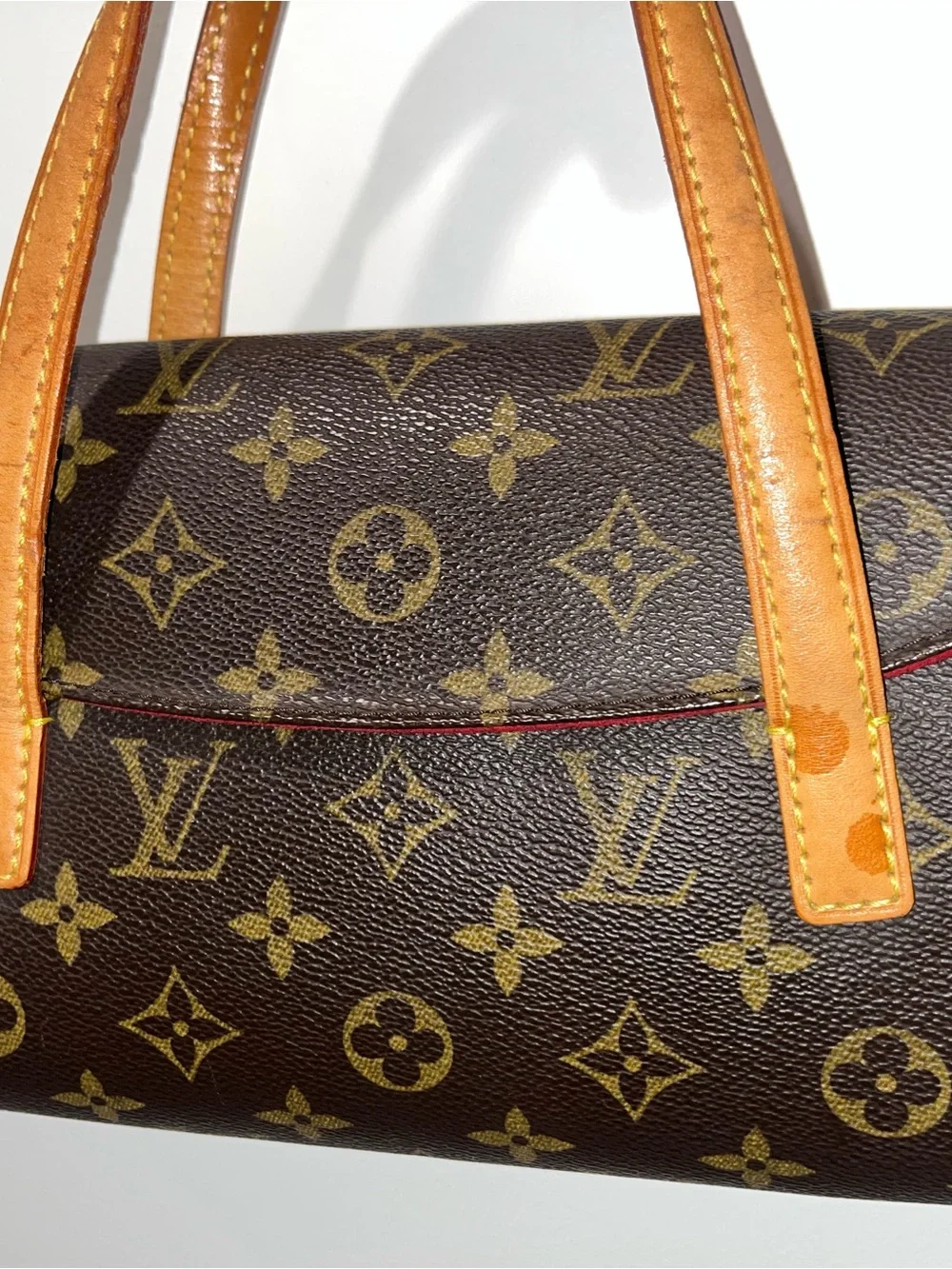 Louis Vuitton Monogram Mini Barrel Bag in Brown and Tan